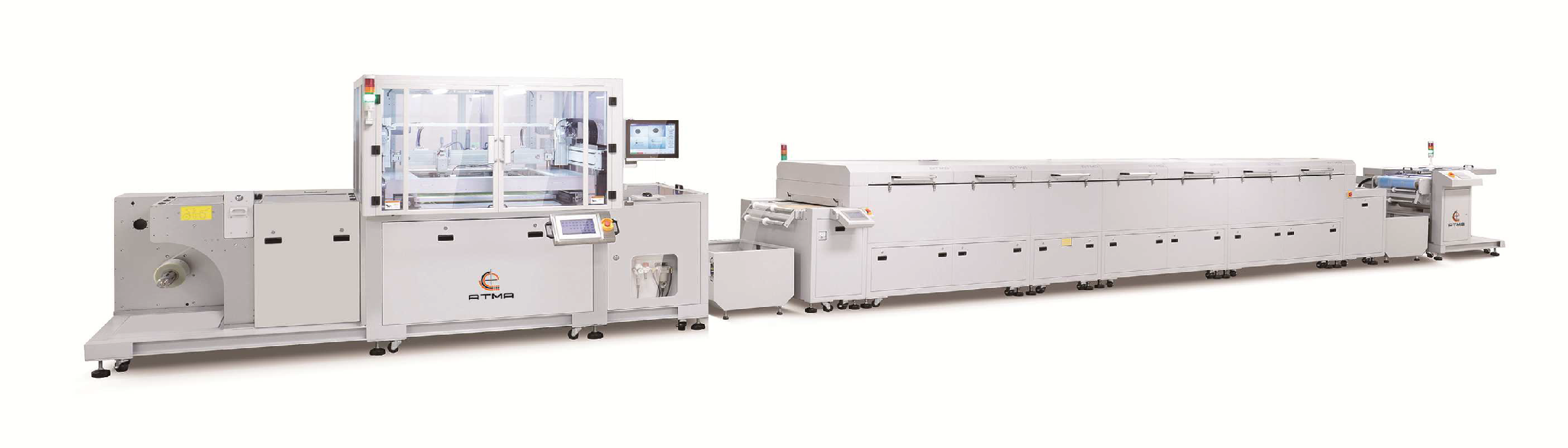 photo of ATMALINE RR5060/C screen printing line